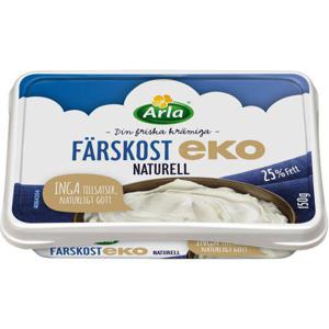 Arla Färskost Naturell EKO 25% 150g