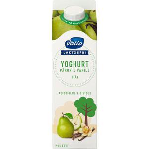 Valio Yoghurt Päron/Vanilj Laktosfri 1000g