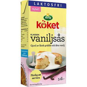Arla Köket Vaniljsås Klassisk Laktosfri 5dl Arla