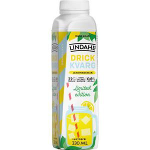 Lindahls Drickkvarg Lemonad 0,8% 330ml