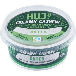 HUJ Creamy Cashew Örter Fairtrade/Vegansk 125g