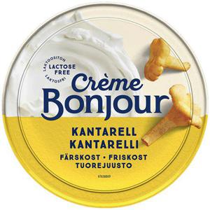 Creme Bonjour Färskost Kantarell Laktosfri 100g Crème Bonjour
