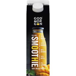 God Morgon Smoothie Mango, Apelsin & Banan 1L