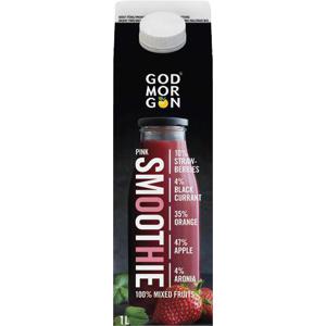 God Morgon Smoothie Jordgubb & Äpple 1L