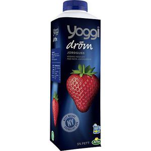 Yoggi Jordgubb Dröm 1000g Arla