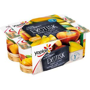 Yoplait Yoghurt Exotiska Frukter 6X125g