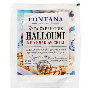 Fontana Halloumi Chili 225g