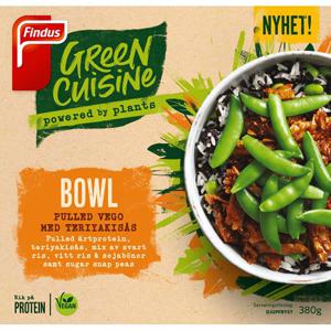 Findus Bowl Pulled Vego med Teriyakisås Fryst 380g