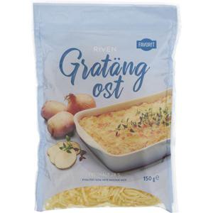 Favorit Gratängost Riven 150g