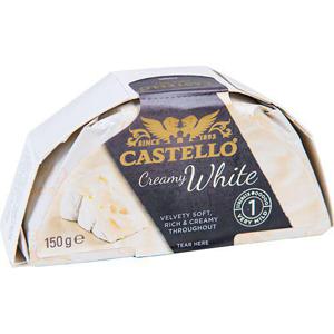 Castello Vitmögelost Creamy White 39% 150g