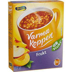 Blå Band Soppa Frukt 3x2dl Varma Koppen