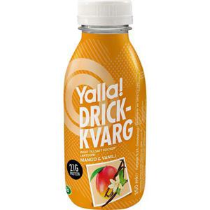 Yalla Drickkvarg Mango & Vanilj Laktosfri 0,1% 350ml