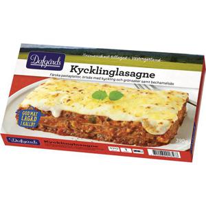 Dafgårds Kycklinglasagne Fryst 390g