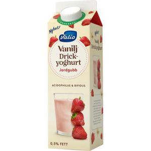 Valio Drickyoghurt Vanilj & Jordgubb 950ml