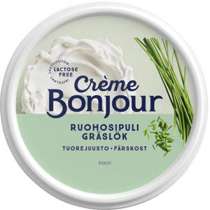 Creme Bonjour Färskost Gräslök Laktosfri 200g Crème Bonjour