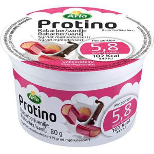 Arla Protino Rabarber & Vanilj 80g