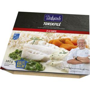 Dafgårds Torskfilé Fryst 380g