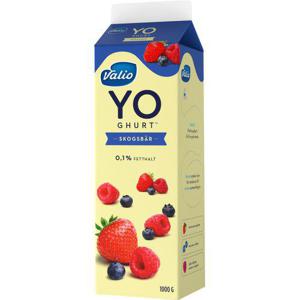 Valio YO-ghurt Skogsbär 0,1% 1000g