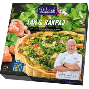 Dafgårds Lax- & Räkpaj Fryst 240g