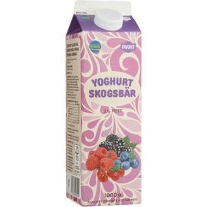 Favorit Yoghurt Skogsbär 2% 1000g