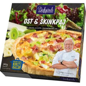 Dafgårds Ost- & Skinkpaj Fryst 240g
