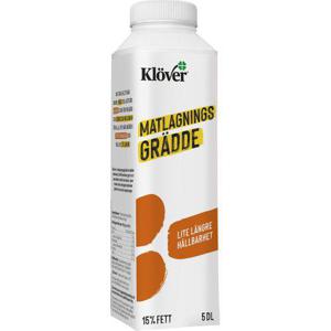 Klöver Matlagningsgrädde 15% 5dl
