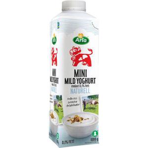 Arla Ko Yoghurt Mini Mild Naturell 0,1% 1000g