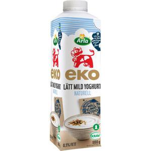 Arla Ko Ekologisk Lättyoghurt Mild Naturell 0,5% EKO 1000g Arla