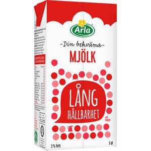 Arla Standardmjölk med Lång Hållbarhet 3% 0,5L