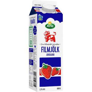 Arla Ko Filmjölk Jordgubb 2,7% 1L Arla