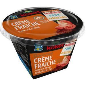 Arla Köket Crème Fraiche Gourmet Saffran & Tomat 27% 2dl Arla