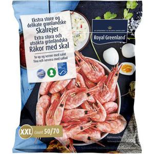 Royalgreenland Räkor med Skal 50/70
