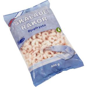 Omega Räkor Skalade Frysta