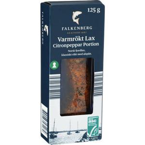 Falkenberg Varmrökt Lax Citronpeppar Portionsbit