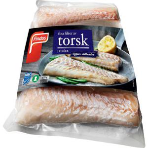 Findus Torskfilé Fryst 375g MSC-Märkt