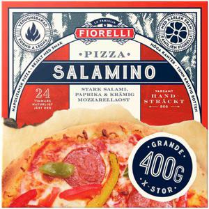 Fiorelli Pizza Salami & Paprika Fryst 400g