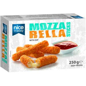 Nice N Easy Mozzarellasticks med Dipsås Frysta  250g Nice ´n Easy