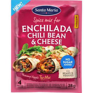 Santa Maria Spice Mix Chili Bean & Cheese Enchilada 28g
