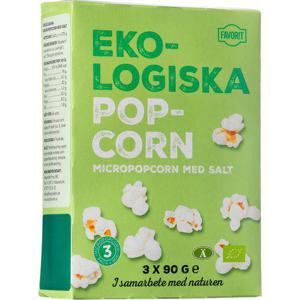 Favorit Micropopcorn Salt EKO 3x85g
