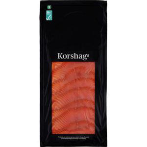 Korshags Kallrökt Laxfilé Skivad ASC 350g