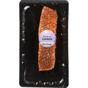 Korshags Varmrökt Laxfilé Caribbean ASC 125g