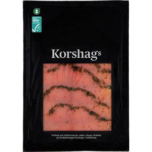 Korshags Gravad Laxfilé Skivad ASC 150g