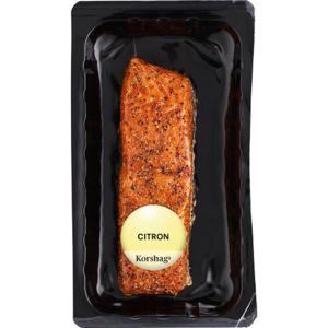 Korshags Varmrökt Laxfilé Citronpeppar ASC 125g