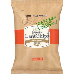 Svenska LantChips Chips Chili Habanero 200g