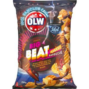 OLW Chips Cheesy Barbecue 250g