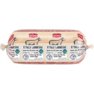 Scan Utvald Lammfärs rullpack 400g