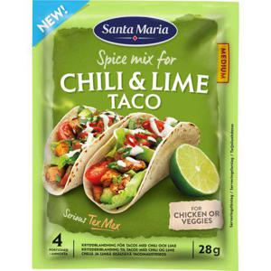 Santa Maria Taco Spice Mix Chili & Lime 28g