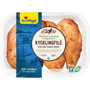Kronfågel Kycklingfilé Rosmarin ca 700g