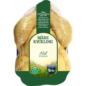 Bjärefågel Bjärekyckling Hel Färsk ca 1300g