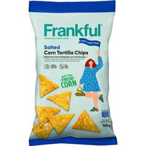Frankful Corn Tortilla Chips Salted 145g